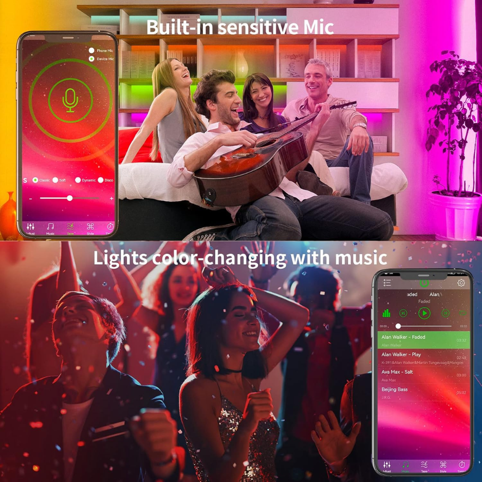 RGB Smart LED Strip Lights